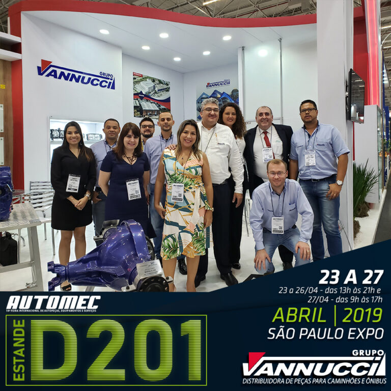 Confira o que rolou no estande do Grupo Vannucci Automec 2019