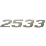 EMBLEMA 2533 CROMADO
