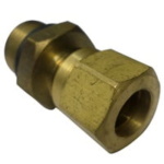 CONECTOR M16X1,5 X 3/8 TUBO COM PORCA E ANILHA