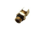CONECTOR M16 X 1.5 X 12MM TUBO COM PORCA E ANILHA