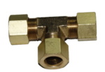 TEE UNIAO 5/8 COM PORCA E ANILHA