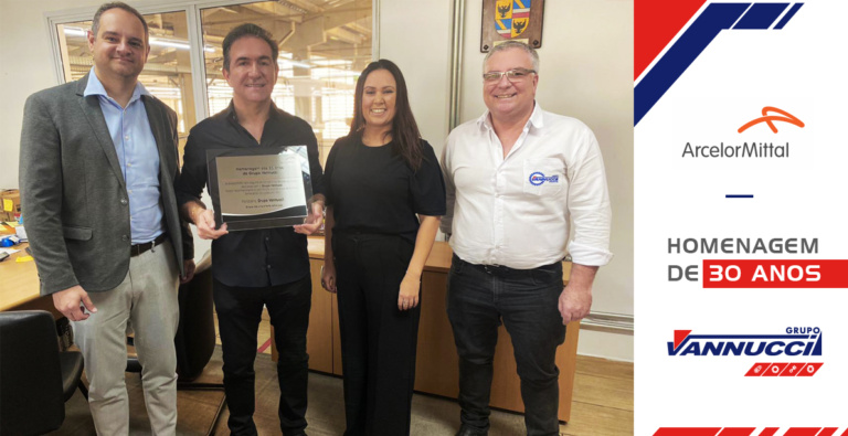 Homenagem ArcelorMittar aos 30 anos do Grupo Vannucci